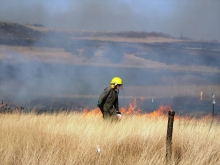 Elizabeth in burns 2007